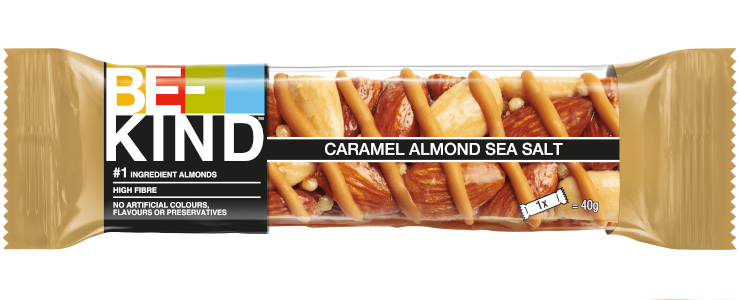 barre caramel amande sel de mer